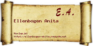 Ellenbogen Anita névjegykártya